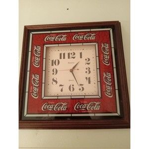 Vintage 1990s Hanover Coca-Cola Clock